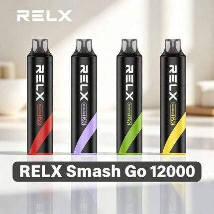 RELX Smash Go 12000 拋棄式電子煙｜悅刻一次性12000口 · 超長續航 · 可充電設計